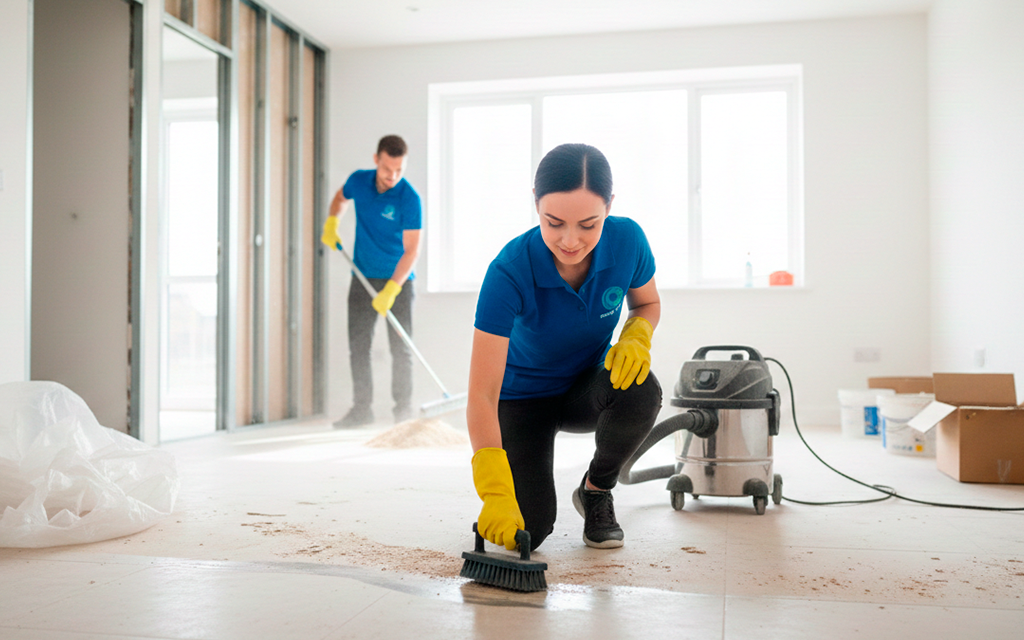 post construction deep clean